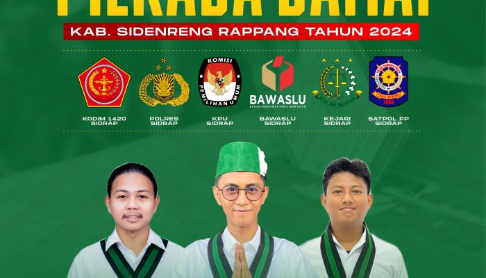 Tercepat Selesaikan Proses Pilkada Di Sidrap, HMI Apresiasi Kinerja KPU, Namun Soroti 50.000 Lebih Masyarakat Tidak Menyalurkan Hak Suaranya