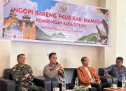Wakapolres Mamasa Hadiri Kegiatan Ngopi Bareng FKUB Kabupaten Mamasa: Kombongan Kada Situru