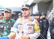 Pastikan Kondusif,  Kapolres Soppeng Pimpin Pengamanan Rapat Pleno Terbuka Perhitungan Perolehan Suara Tingkat Kabupaten