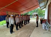 Polres Mamasa Laksanakan Pengecekan Pastikan Pelaksanaan Tugas Piket Jaga KPU Berjalan Aman