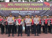 Polres Luwu Lepas Personel BKO Samapta Polda Sulsel Usai Amankan Pilkada, Berikan Apresiasi Dedikasi Tim