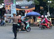 Commander Wish Pagi, Satlantas Polres Bone Jaga Kamseltibcar Lantas