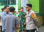Kapolres Soppeng Bersama Dandim Pantau Langsung Pelaksanaan Pemungutan Suara Ulang