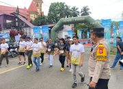 Kapolres Tana Toraja Turunkan Ratusan Personel Pengamanan Event Lovely Toraja Run 2024