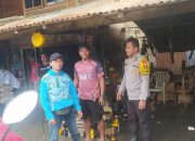 Personel Polsek Pana Polres Mamasa Lakukan Edukasi dan Himbauan Kamtibmas di Kelurahan Tabang