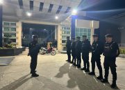 Sat Samapta Polres Mamasa Laksanakan Patroli Malam untuk Ciptakan Rasa Aman di Tengah Masyarakat pada Malam Hari