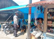 Personel Unit Kamsel Sat Lantas Polres Mamasa Sosialisasikan Pentingnya Tertib Lalu Lintas