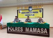 Polres Mamasa Gelar Sidang Kode Etik Terhadap Anggota Yang Meninggalkan Tugas Secara Tidak Sah Dalam Waktu Lebih Dari 30 Hari Secara Berturut-Turut