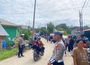 Sat Lantas Polres Mamasa Laksanakan Pengamanan di Pasar Malabo untuk Kelancaran Lalu Lintas