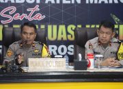 Polres Maros Gelar Rapat Internal Kesiapan Pengamanan Natal dan Tahun Baru