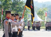 Kapolda Sulbar Pimpin Upacara Penutupan Pendidikan Pembentukan Bintara Polri di SPN Mekkatta