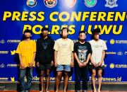 Tim Resmob Polres Luwu Ringkus Lima Pelaku Persetubuhan Anak, Satu Masih DPO