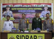 Polres Sidrap Gelar Rapat Koordinasi Operasi Lilin 2024