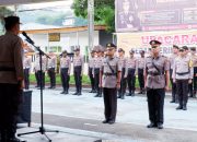 Kapolres Tator Pimpin Serah Terima Jabatan Kasat Samapta