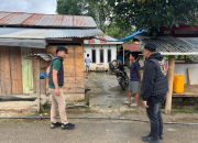 Kegiatan Cipta Kondisi Oleh Personel Polres Mamasa, Berikan Himbauan Kamtibmas Pasca Pilkada di Kabupaten Mamasa