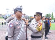 Polres Pinrang Apel Gelar Pasukan Operasi Lilin 2024