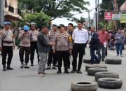 Mengedepankan Persuasif, Kapolres Toraja Utara Pimpin Langsung Pengamanan Eksekusi Objek Sengketa Tanah di Japal