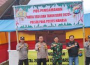 Polsek Pana Polres Mamasa Laksanakan Pemantauan dan Pengamanan Jelang Natal dan Tahun Baru 2025