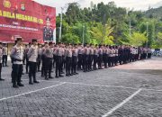 Wakapolda Sulbar Pimpin Apel Siaga Ops Lilin Marano, Pacu Semangat Personel!