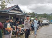 Personel Polsek aralle Polres Mamasa Laksanakan Pengamanan Jalur dan Sekaligus Mendampingi Prosesi Pemakaman di Desa Aralle Utara