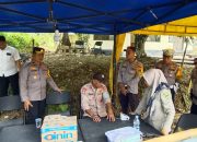 Kapolres Palopo Pimpin Pengecekan Pos Pantau Pengamanan Nataru