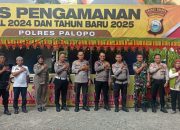 Kapolres Palopo Cek Pos Pam Ops Lilin 2024