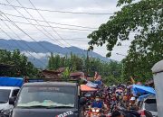 Personil Polsek Tabulahan Polres Mamasa Laksanakan Pengamanan Pasar Tradisional Lakahang