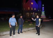 Waka Polres Mamasa Lakukan Patroli Untuk Pastikan Kesiapan Personel Pada Malam Natal 2024