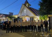 Polres Majene Perketat Pengamanan Ibadah Malam Natal di Gereja GPIB Immanuel Majene