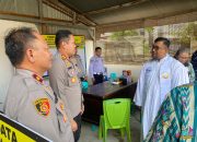 Kapolres Majene Pantau Kegiatan Pengamanan Ibadah Natal di Gereja GPIB Immanuel Majene