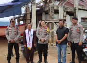 Waka Polres Mamasa Laksanakan Patroli Pastikan Personil Yang Sedang Laksanakan Pengamanan Gereja Natal 2024