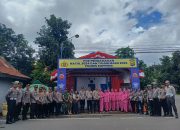 Kapolres Soppeng Bersama Ketua Bhayangkari Kunjungi Pos Pengamanan Operasi Lilin