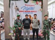 Personel Polres Mamasa Laksanakan Pengamanan Ibadah Natal di Gerejah Toraja Mamasa Jemaat Imanuel Bango