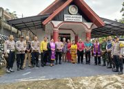 Pastikan Berjalan Lancar, Kapolres Barru Pimpin Langsung Pengamanan Ibadah Natal 2024