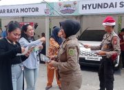 Personil Pos Pengamanan Ops Lilin  Polres Palopo Lakukan Patroli