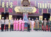 Beri Semangat Personel, Ketua Bhayangkari Cabang Tana Toraja Kunjungi Pospam dan Posyan