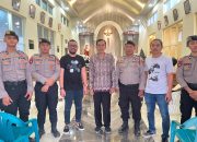 Polres Majene Maksimalkan Pengamanan Misa dan Perayaan Ibadah Natal di Rumah Ibadah Stasi Santo Paulus Majene