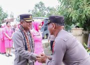 Kapolres Pinrang dan Ketua Bhayangkari Cabang Pinrang Lakukan Kunjungan Kerja ke Polsek Mattiro Bulu