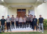Personel Polres Majene Gelar Sterilisasi di GPIB Immanuel untuk Amankan Ibadah Minggu