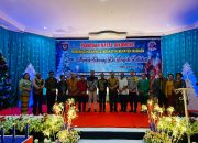 Kapolres Mamasa Pimpin Langsung Pengamanan Perayaan Natal Oikumene Kabupaten Mamasa Tahun 2024 di Aula GTM Mamasa
