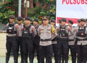 Polres Mamasa Gelar Upacara Pengukuhan Personel Polsubsektor Tabang dan Polsek Pana