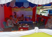 Polsek Aralle Gelar kegiatan Pengamanan Posko Natal dan Tahun Baru 2025