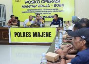 Release Akhir Tahun 2024, Kapolres Majene Paparkan Capaian dan Situasi Kamtibmas Sepanjang Tahun