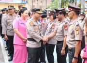 Pesan Kapolres Tator Saat Pimpin Upacara Korps Raport Kenaikan Pangkat