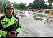 Genangan Masih Ada Disejumlah Titik Jalan , Kasat Lantas Polres Barru: Tetap Berhati-hati