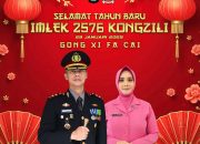 Kapolres Majene Bersama Bhayangkari: Selamat Tahun Baru Imlek 2576