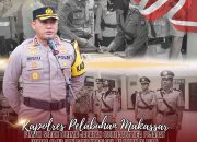 Kapolres Pelabuhan Makassar  Pimpin Sertijab Tiga PJU dan Satu Kapolsek