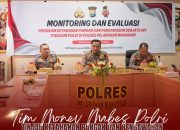 Tim Monev Mabes Polri Tinjau Ketahanan Pangan dan Pengawasan Senpi di Polres Pelabuhan Makassar