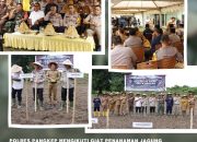 Kapolres Pangkep Dukung Penanaman Jagung Serentak 1 Juta Hektar