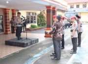 Kapolres Tator Pimpin Upacara Sertijab Kasat Reskrim Dan Kasat Narkoba